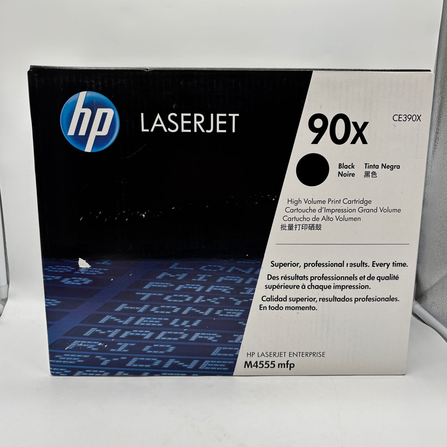 New HP 90x CE390X Black Print Cartridge MFG Date 04/2023