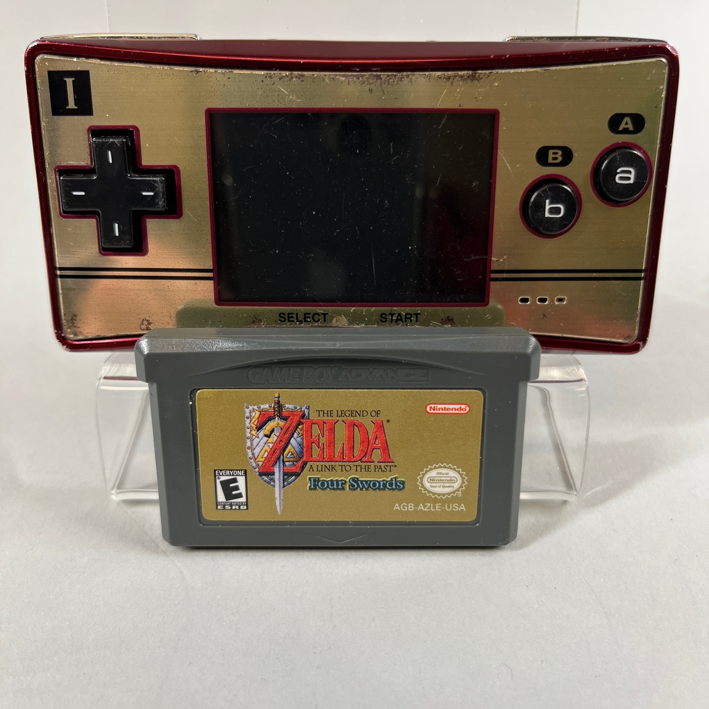 Nintendo Game Boy Micro 20th Anniversary Edition Handheld Game Console OXY-001 Red