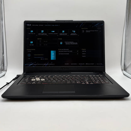 Broken Asus TUF F17 FX706H 17" i5-11260H  16GB RAM 512GB SSD RTX 3050 - Bad Batt