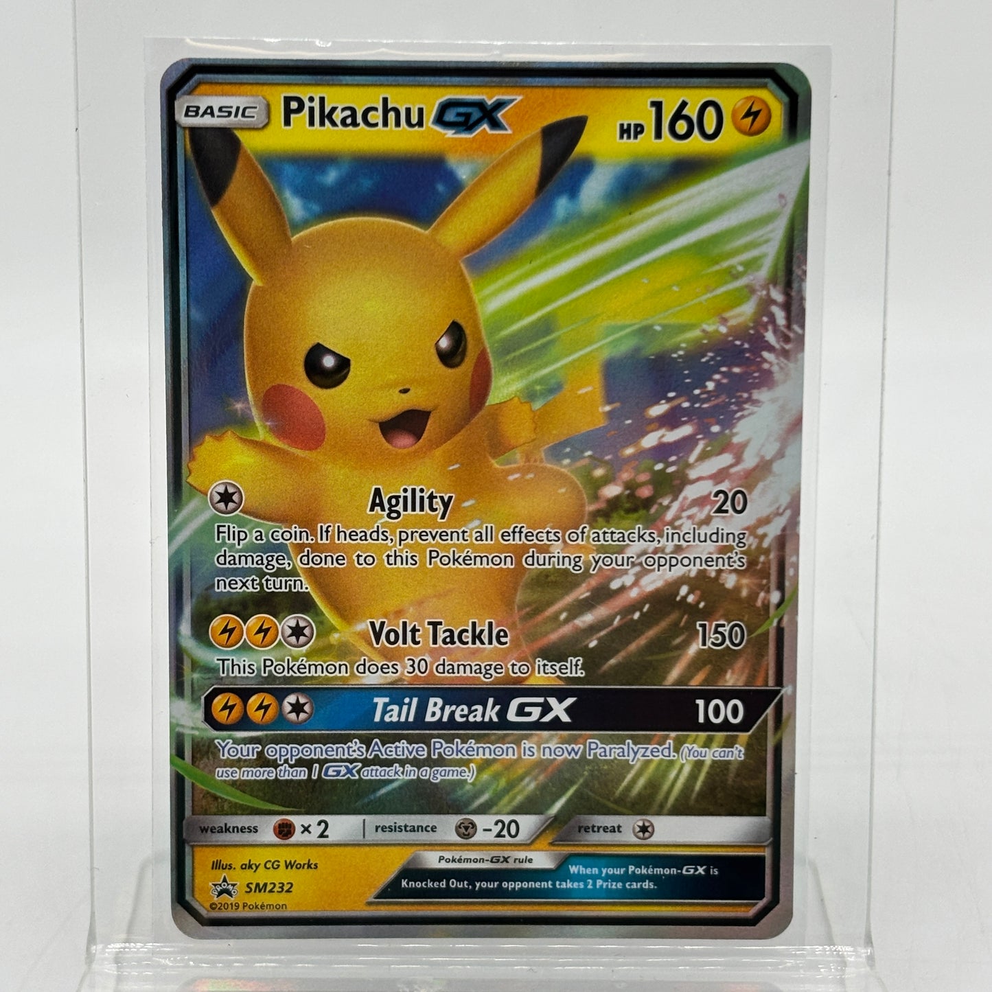 Pokémon TCG SM Promos Pikachu SM232  Holo English