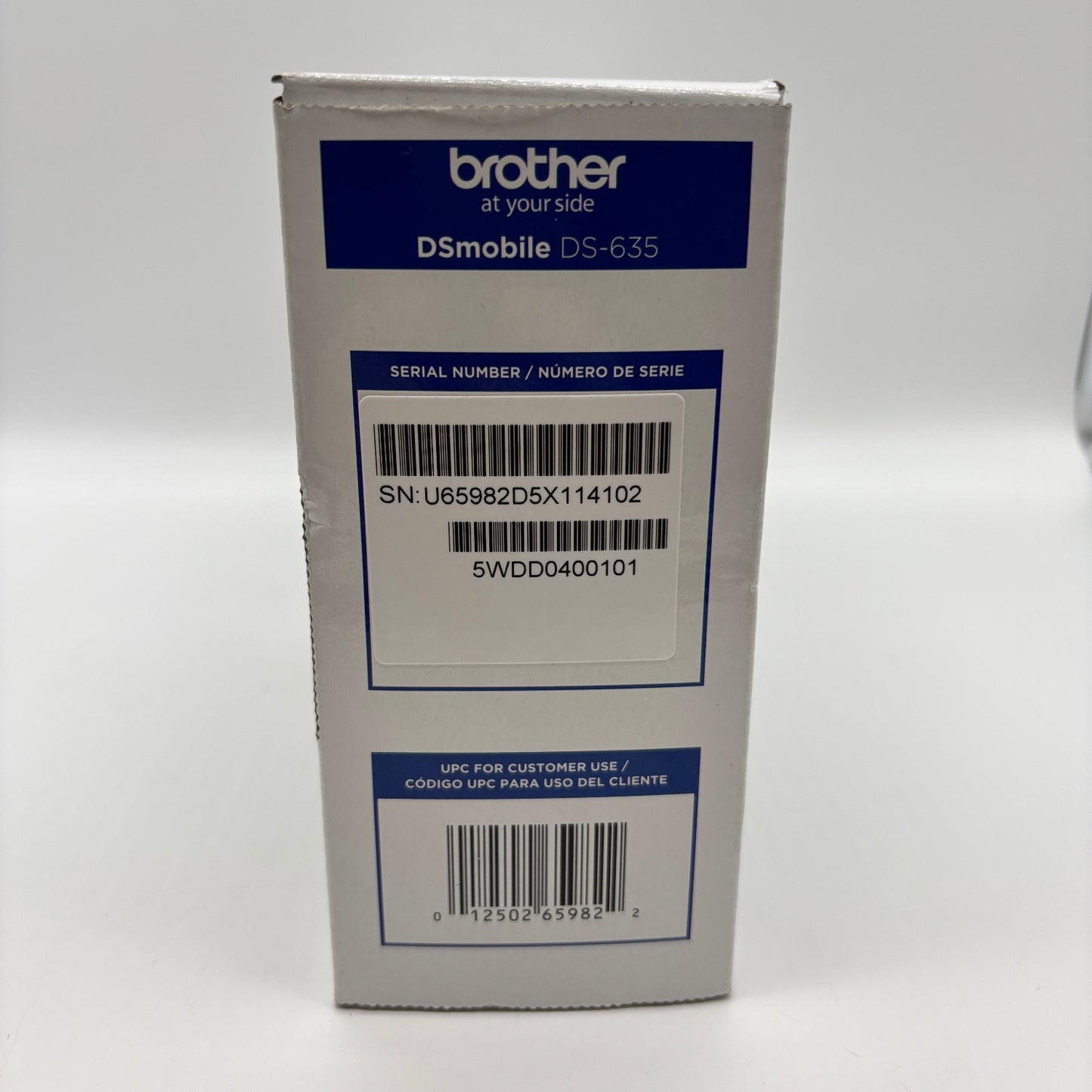 New Brother Portable DSmobile Color Mobile Scanner DS-635