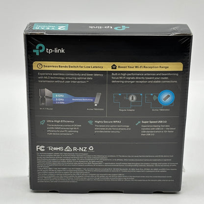 New TP-Link Archer TBE6500U Wireless USB Adapter BE6500