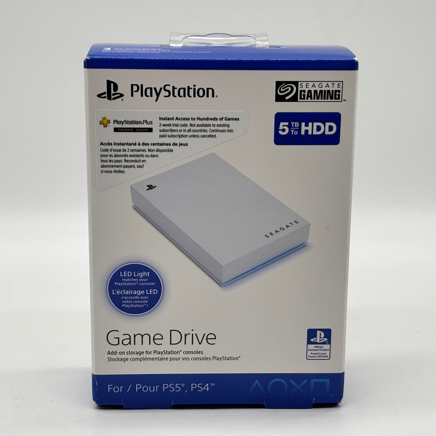 New Seagate 5TB Game Drive SRD0LF0 for PS4/PS5