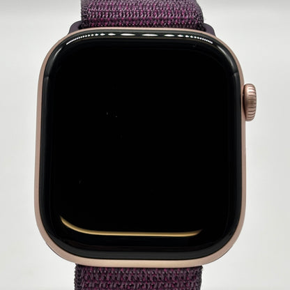 GPS Only Apple Watch Series 10 46MM Pink Aluminum Purple Trail Loop MWWV3LW/A