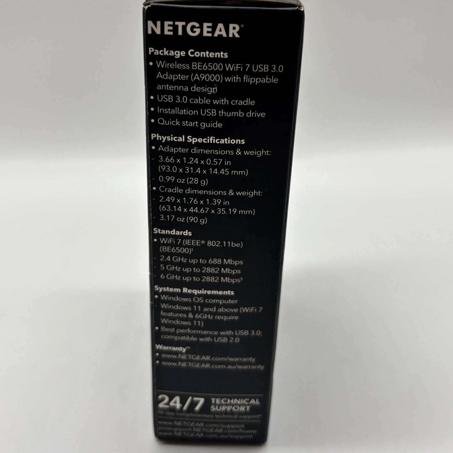 New Netgear Nighthawk A9000 WiFi 7 WiFi USB Adapter  A9000-100PAS