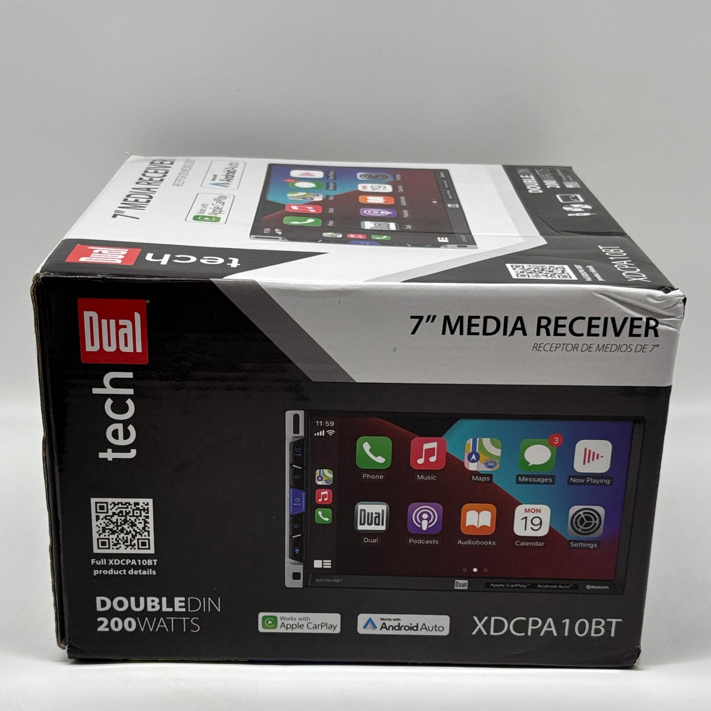 New Dual Tech 7" Media Receiver Media Receiver XDCPA10BT
