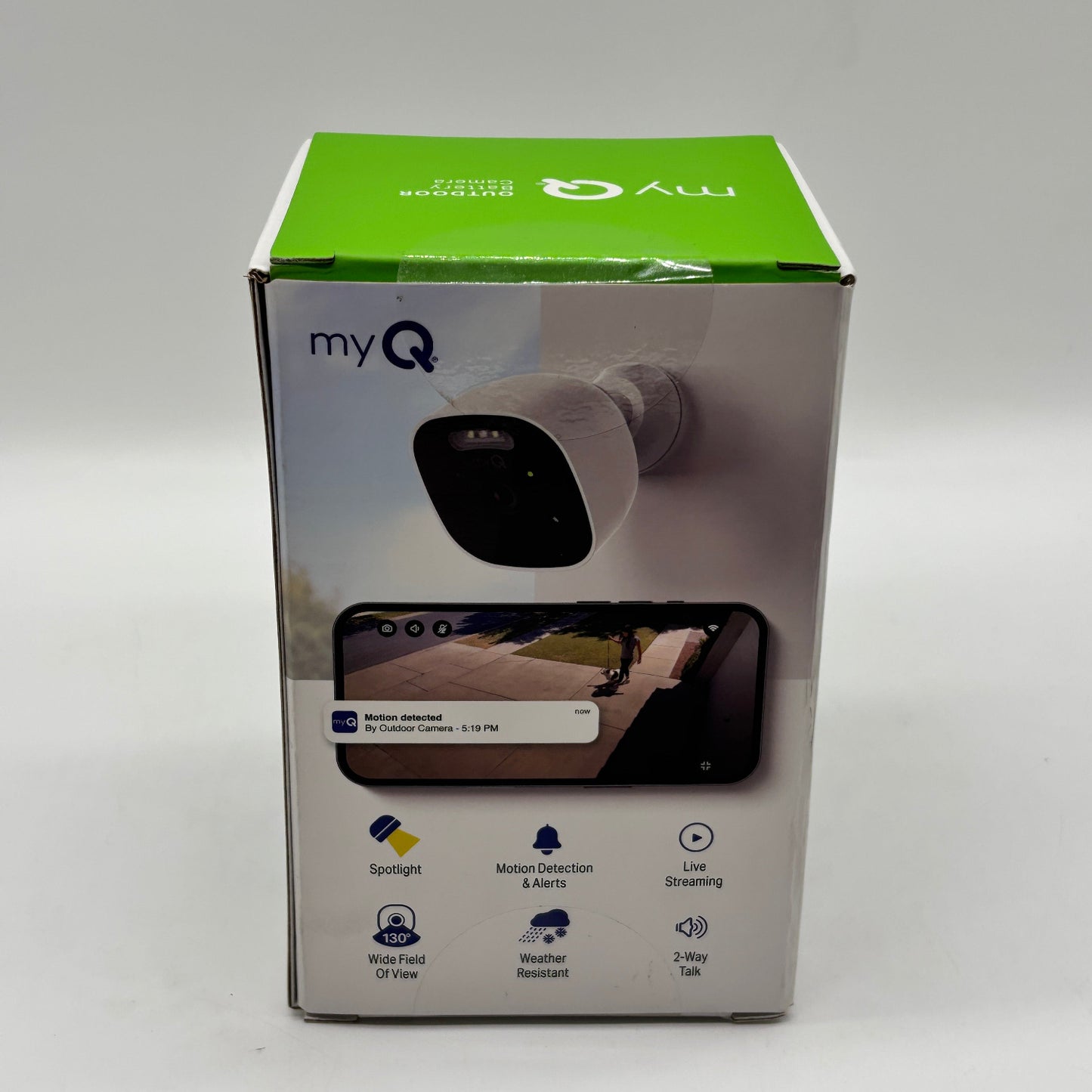 New MyQ Outdoor Battery Camera Security Camera MYQ-C39VXXW