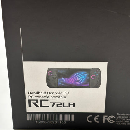 Asus ROG Ally X 7" AMD Ryzen Z1 Extreme 24GB RAM 1TB Black
