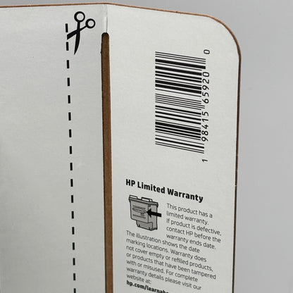 New HP 68 A73VTBN Black/Tri-color Ink Cartridge EXP: 07/2026