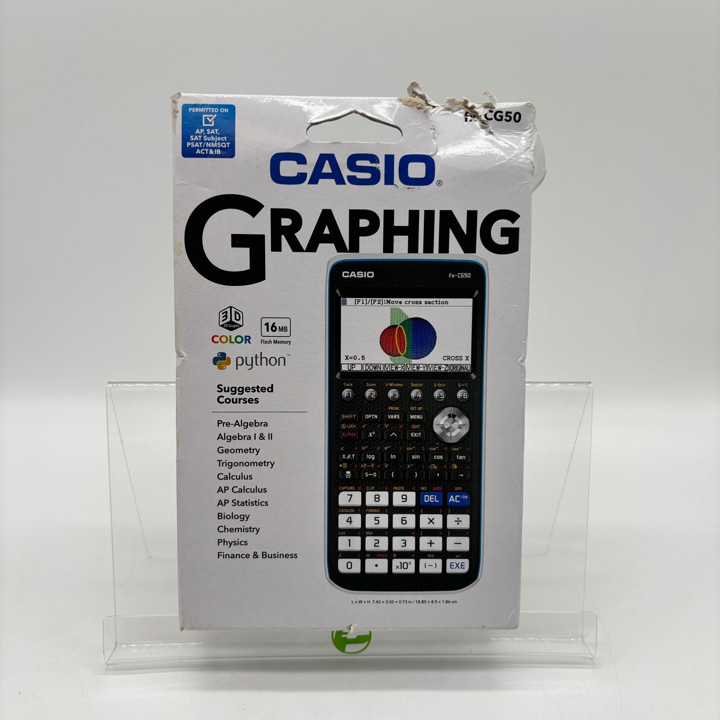 New Casio fx-CG50 Graphing Calculator