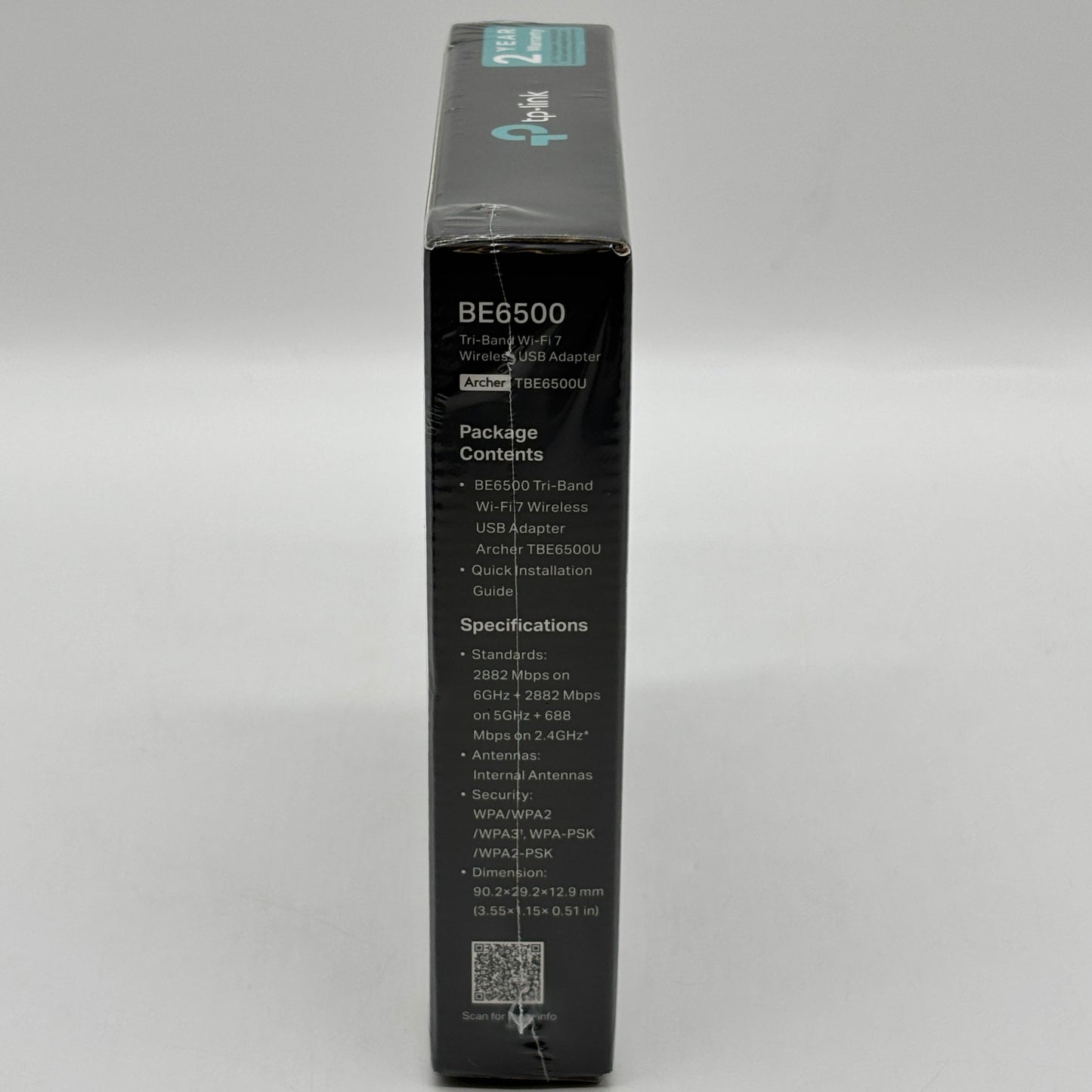 New TP-Link Archer TBE6500U Wireless USB Adapter BE6500