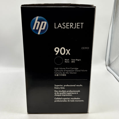 New HP 90x CE390X Black Print Cartridge MFG Date 04/2023