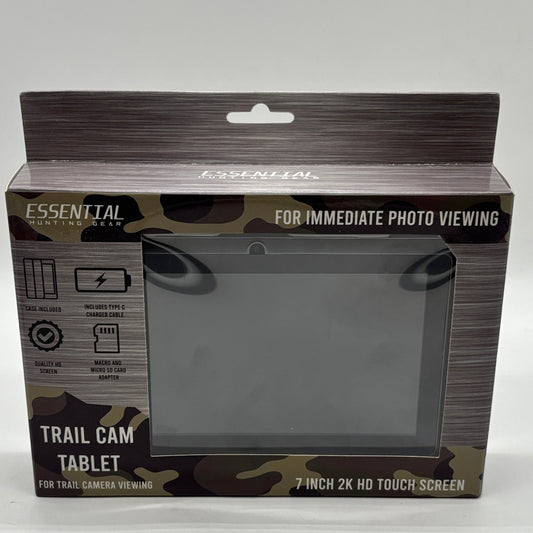 New Essential Gear 7-Inch 2K HD Touchscreen Trail Cam Tablet