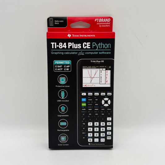 New Texas Instruments TI-84+ CE Python Graphing Calculator