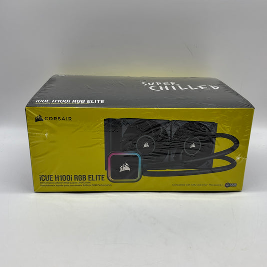 Corsair iCUE H100i RGB Elite 240mm Liquid CPU Cooler CW-9060058-NW
