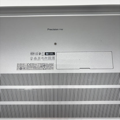 Dell Precision 7750 17.3" i7-10850H 2.3GHz 64GB RAM 1TB SSD RTX 3000