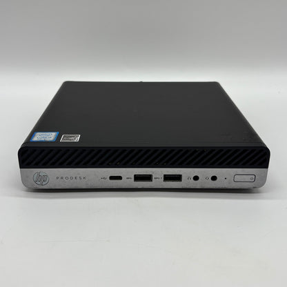 HP ProDesk 600 G4 DM I5-8500T 2.10GHz 8GB RAM 256GB SSD