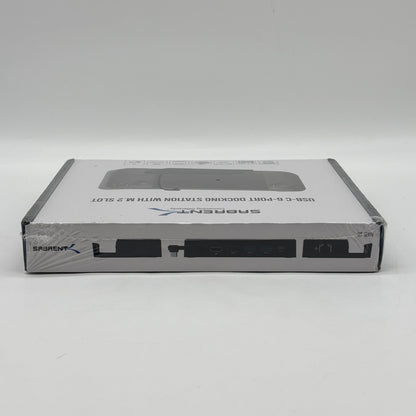 New Sabrent DS-SDNV USB-C 6-Port Docking Station With M.2 Slot