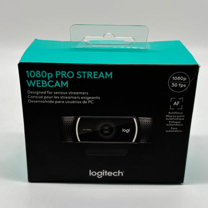 New Logitech Pro Stream Webcam Webcam V-U0028