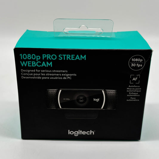 New Logitech Pro Stream Webcam Webcam V-U0028