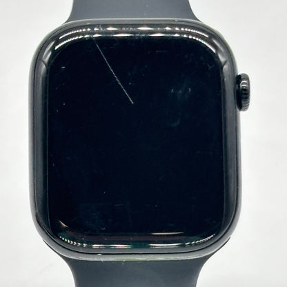 Unlocked Apple Watch Series 10 46MM Black Aluminum Black Sport Band MWY43LW/A