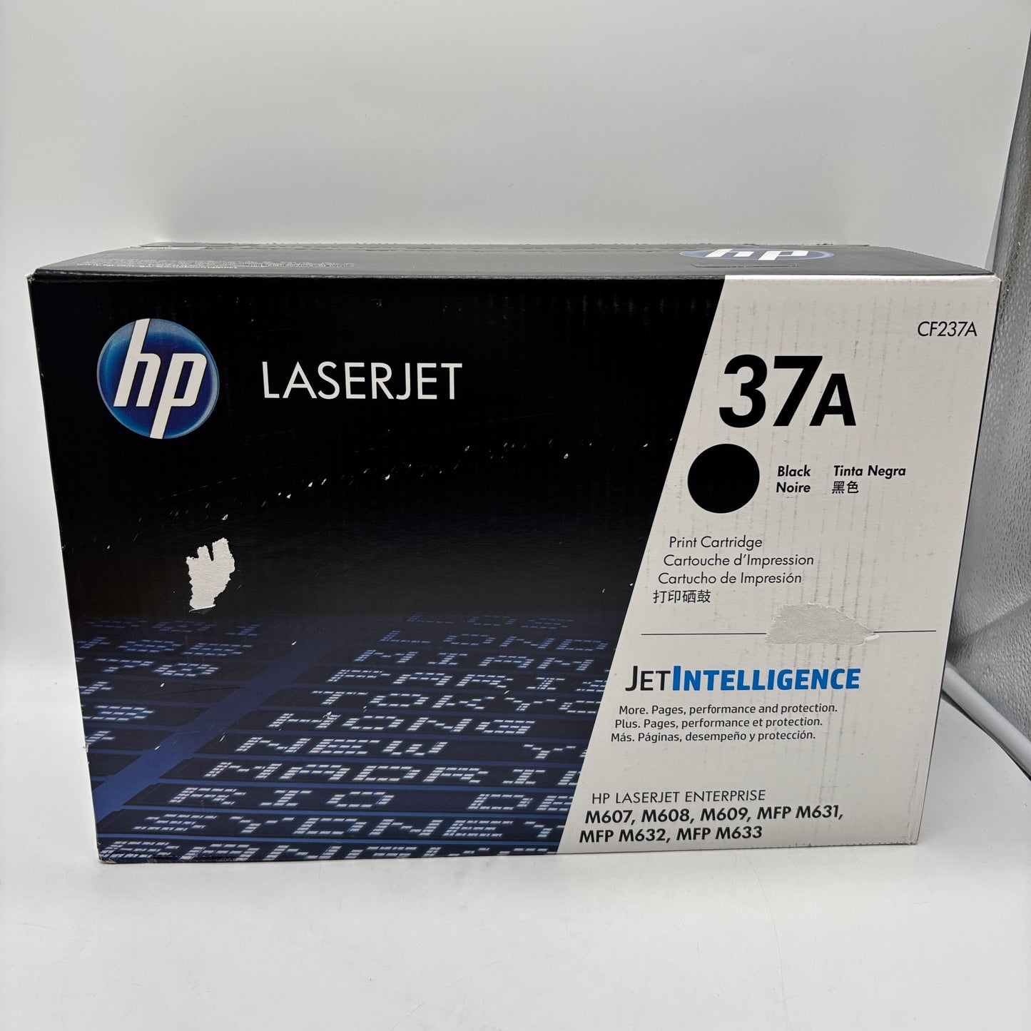 New HP 37a CF237A Black Print Cartridge MFG Date 12/2025