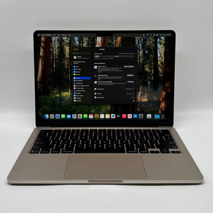 2025 Apple MacBook Air 13.6" M4 8C GPU 4.5GHz 16GB RAM 256GB SSD A3240