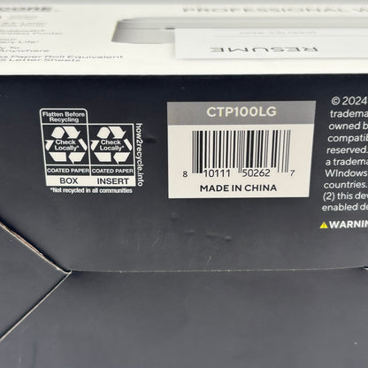 New Core Innovations Thermal Printer Wireless Thermal Printer CPT100LG