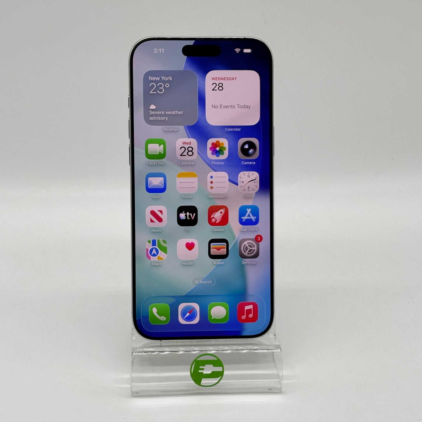 Factory Unlocked Apple iPhone 16 Pro Max 512GB White Titanium MYW83LL/A