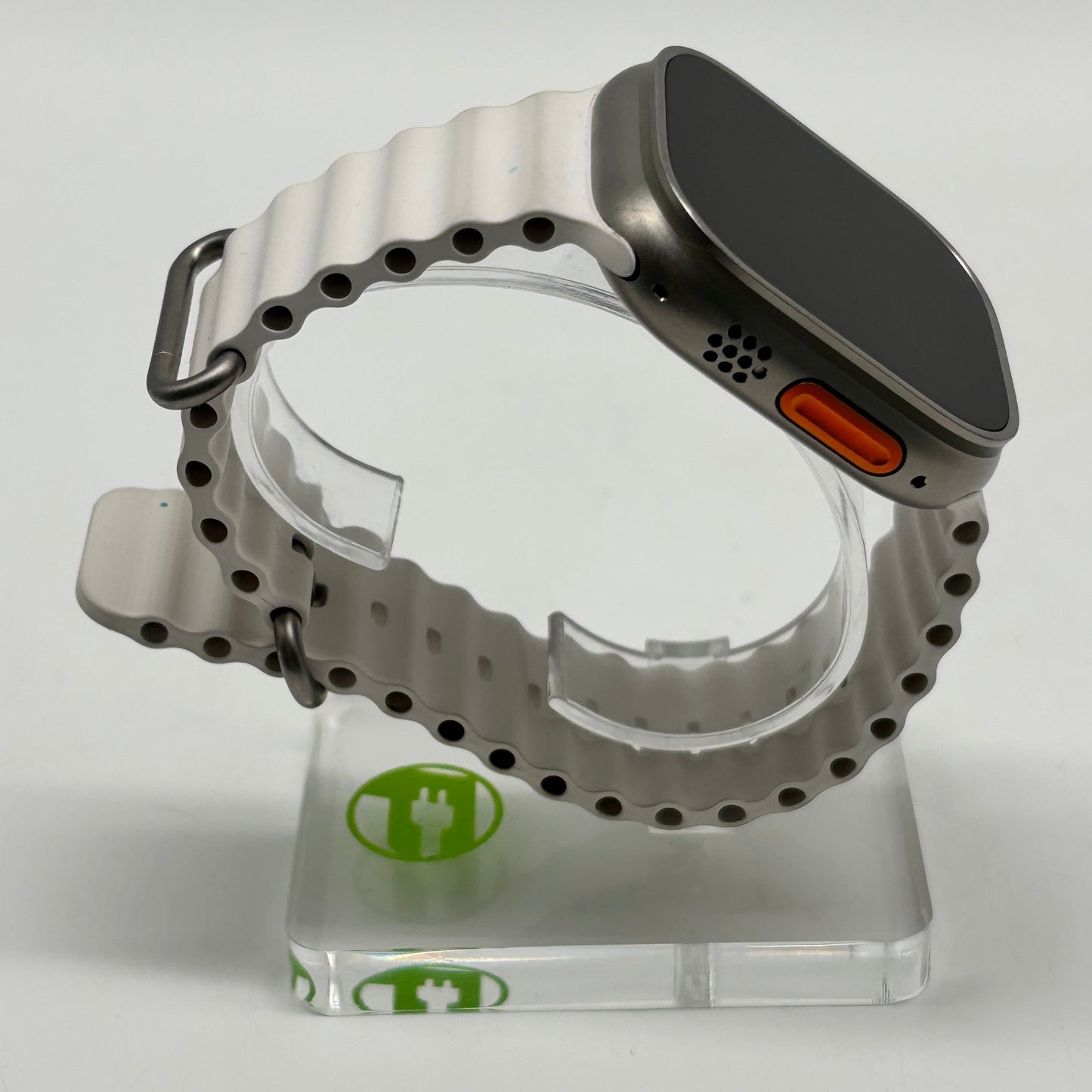 Unlocked Apple Watch Ultra 49MM Natural Titanium White Magnetic Link MNH83LL/A