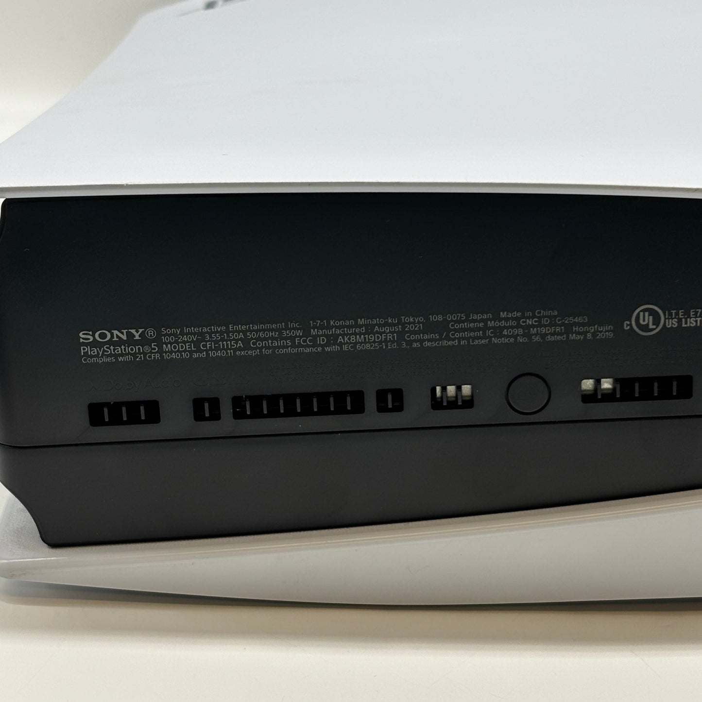 Sony PlayStation 5 Disc Edition PS5 825GB White Console Gaming System CFI-1115A