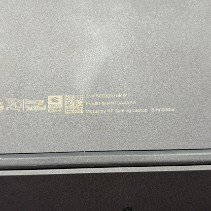 HP Victus 15-FA1030NR 15.6" i5-12450H 2.0GHz 8GB RAM 512GB SSD GeForce RTX 2050