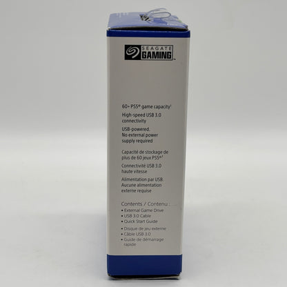 New Seagate 5TB Game Drive SRD0LF0 for PS4/PS5