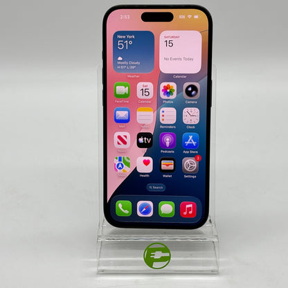 Unlocked Apple iPhone 15 Pro 256GB 26.1 Blue MTQV3LL/A