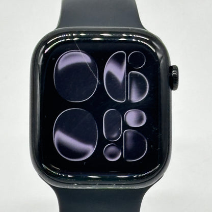 Unlocked Apple Watch Series 10 46MM Black Aluminum Black Sport Band MWY43LW/A