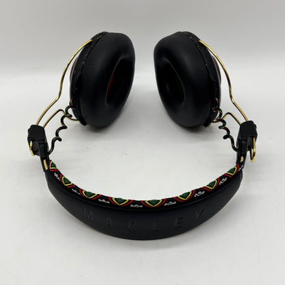 House of Marley Positive Vibration Frequency Wireless Over-Ear Headphones Rasta