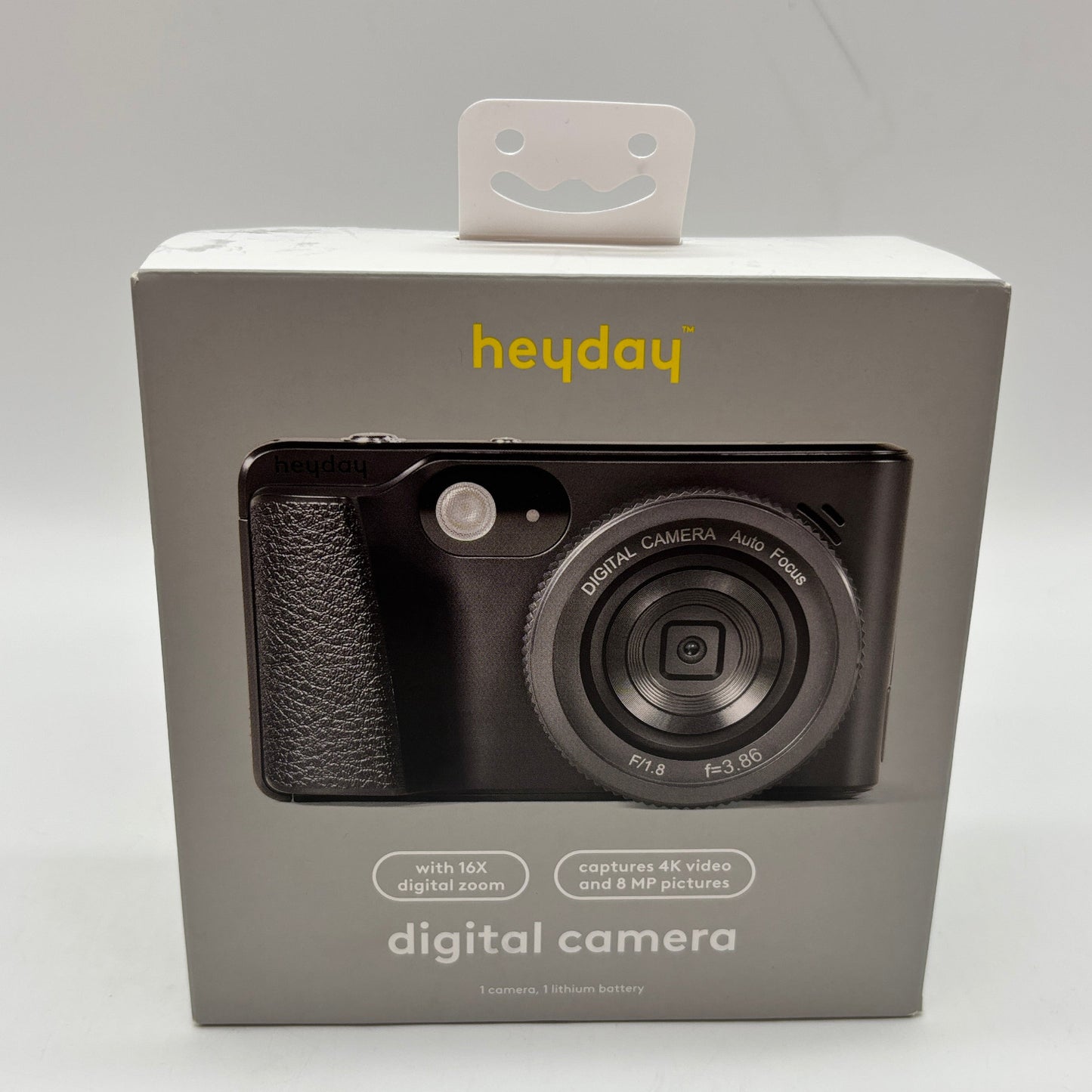 New HeyDay 55403 8MP 4K Mirrorless UHD Video 512GB Capacity Digital Camera