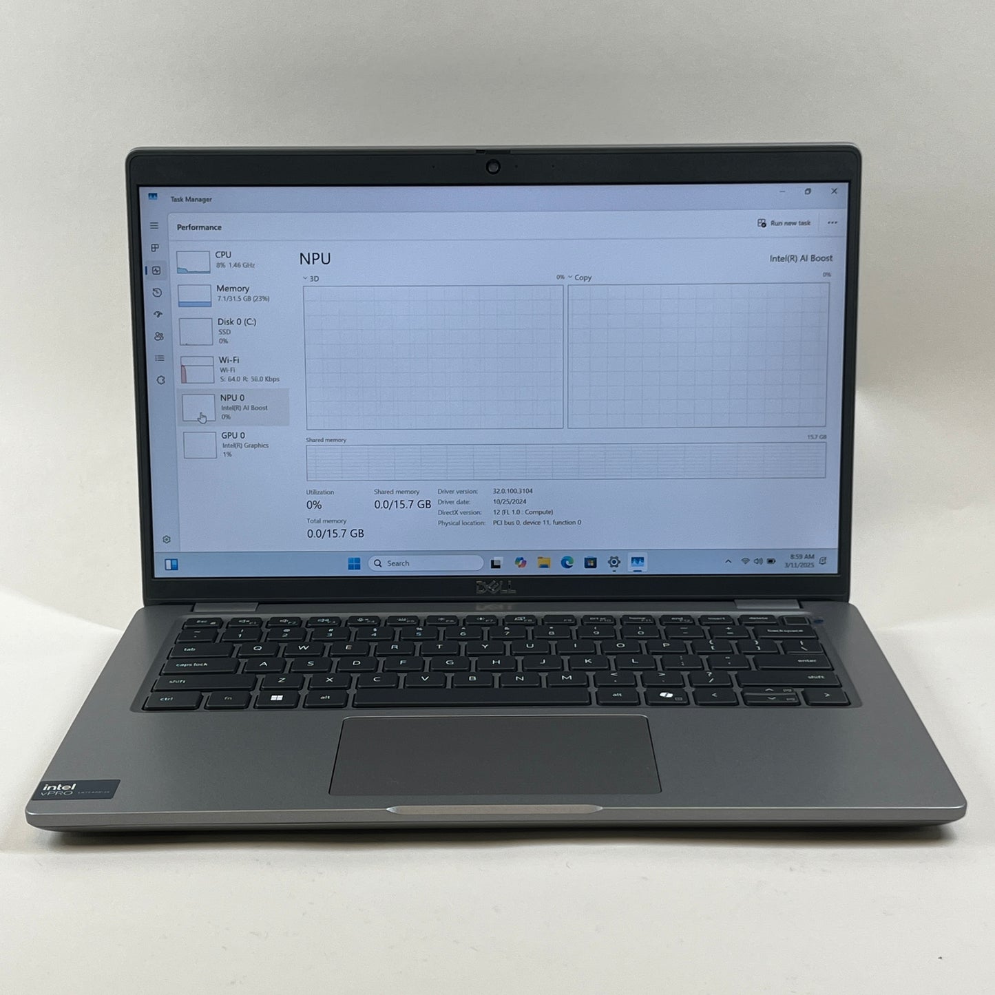 Dell Latitude 5450 P165G 14" Core Ultra 5 135U 2.1GHz 32GB RAM 256GB SSD