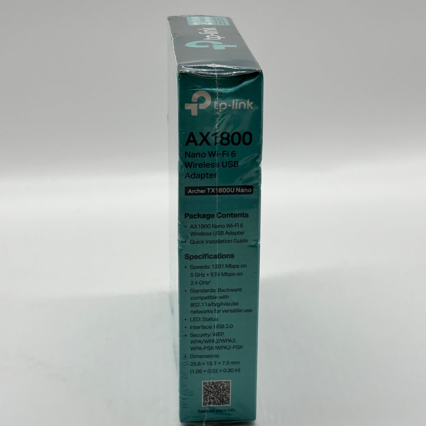 New TP-Link Archer TX1800U Nano Wi-Fi 6 Wireless USB Adapter AX1800