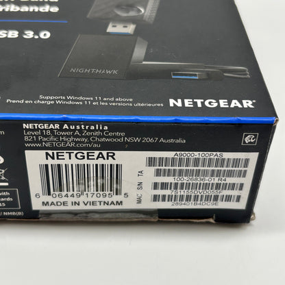 New Netgear Nighthawk A9000 WiFi 7 WiFi USB Adapter  A9000-100PAS