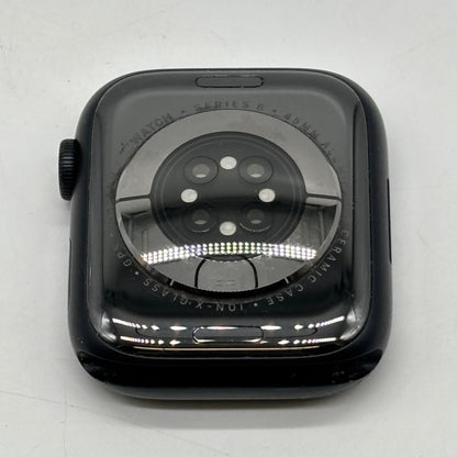 GPS Only Apple Watch Series 8 45MM Black Aluminum MNUL3LL/A - Face Only