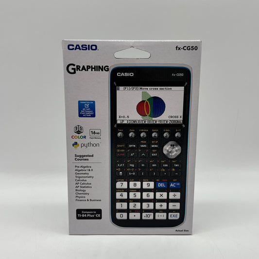 New Texas Instruments fx-CG50 Graphing Calculator