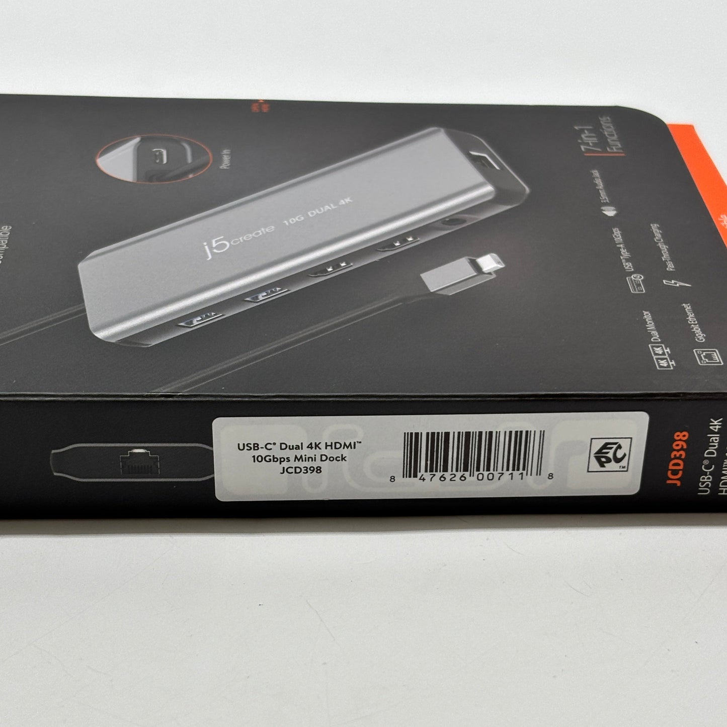 New j5create USB-C Dual 4K HDMI Mini Dock JCD398