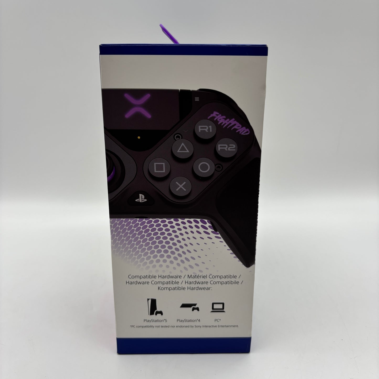 New PDP Victrix Pro BFG Black/Purple 052-002-BK Controller For PS4, PS5