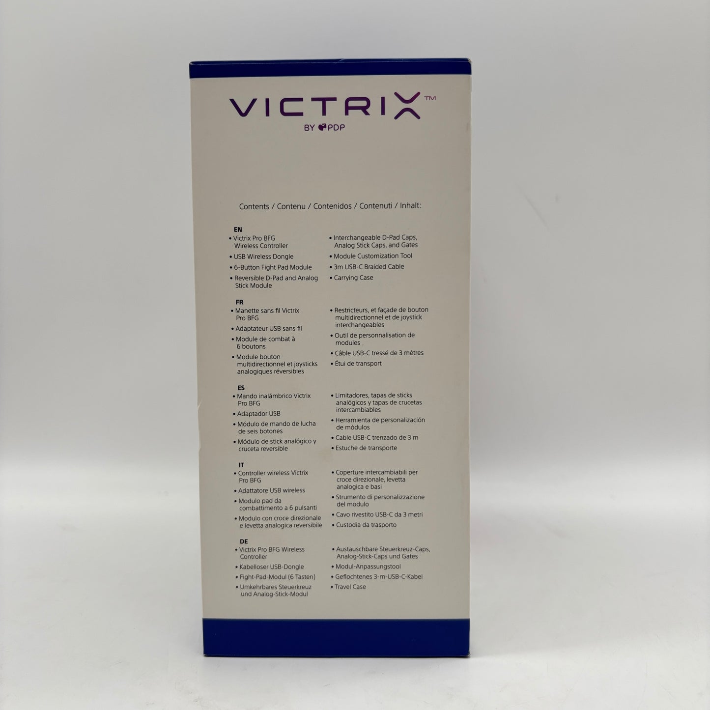 PDP Victrix Pro BFG Black 052-002-BK Controller For PS4/PS5/PC