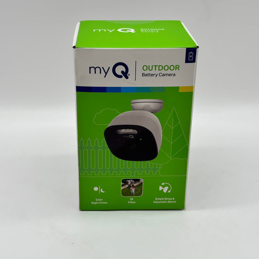 New MyQ Outdoor Battery Camera Security Camera MYQ-C39VXXW