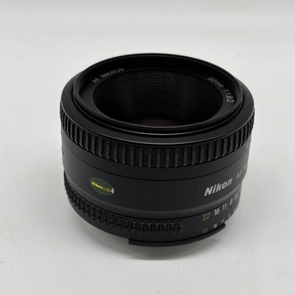 Nikon AF NIKKOR 50mm f/1.8 1:1.8 D Camera Lens