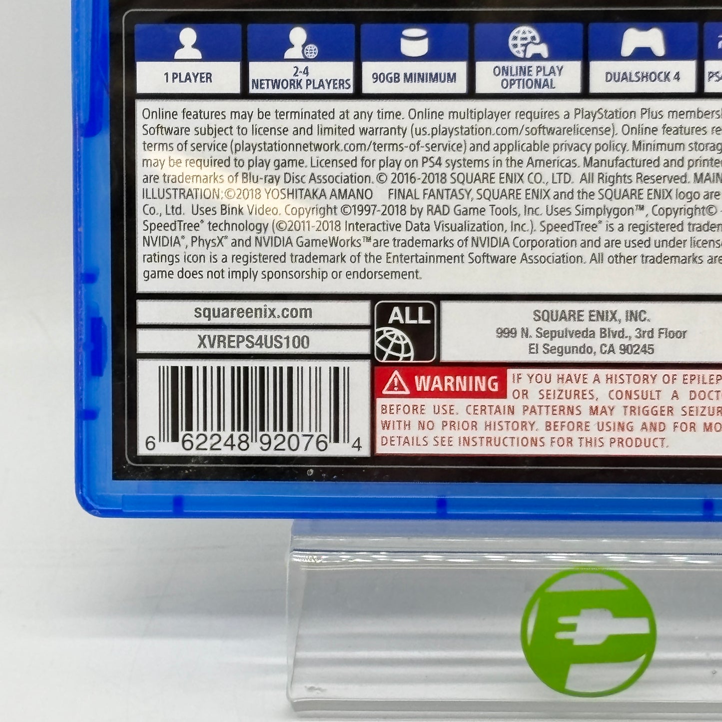 Final Fantasy XV [Royal Edition] (Sony PlayStation 4 PS4, 2018)