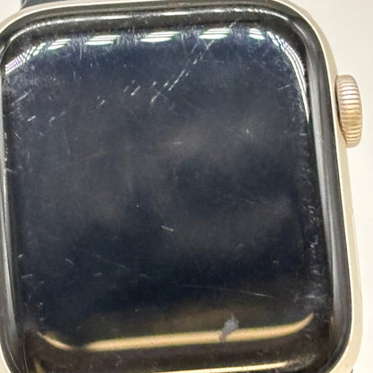 Unlocked Apple Watch SE 2nd Gen 44MM Starlight Aluminum MNTX3LL/A