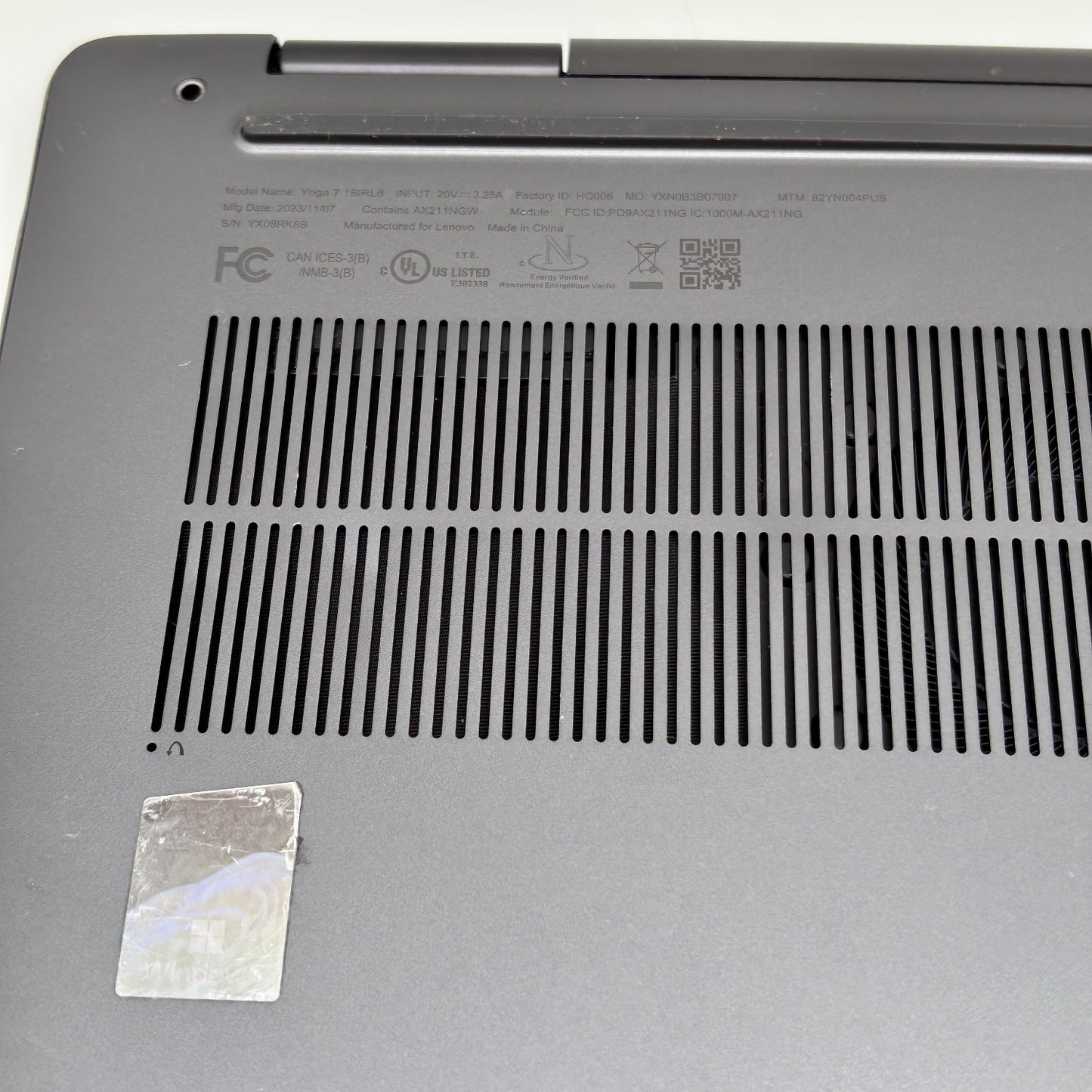 Lenovo Yoga 7 16IRL8 16" i5-1335U 1.3GHz 16GB RAM 512GB SSD